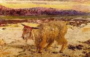 William Holman Hunt The Scapegoat oil